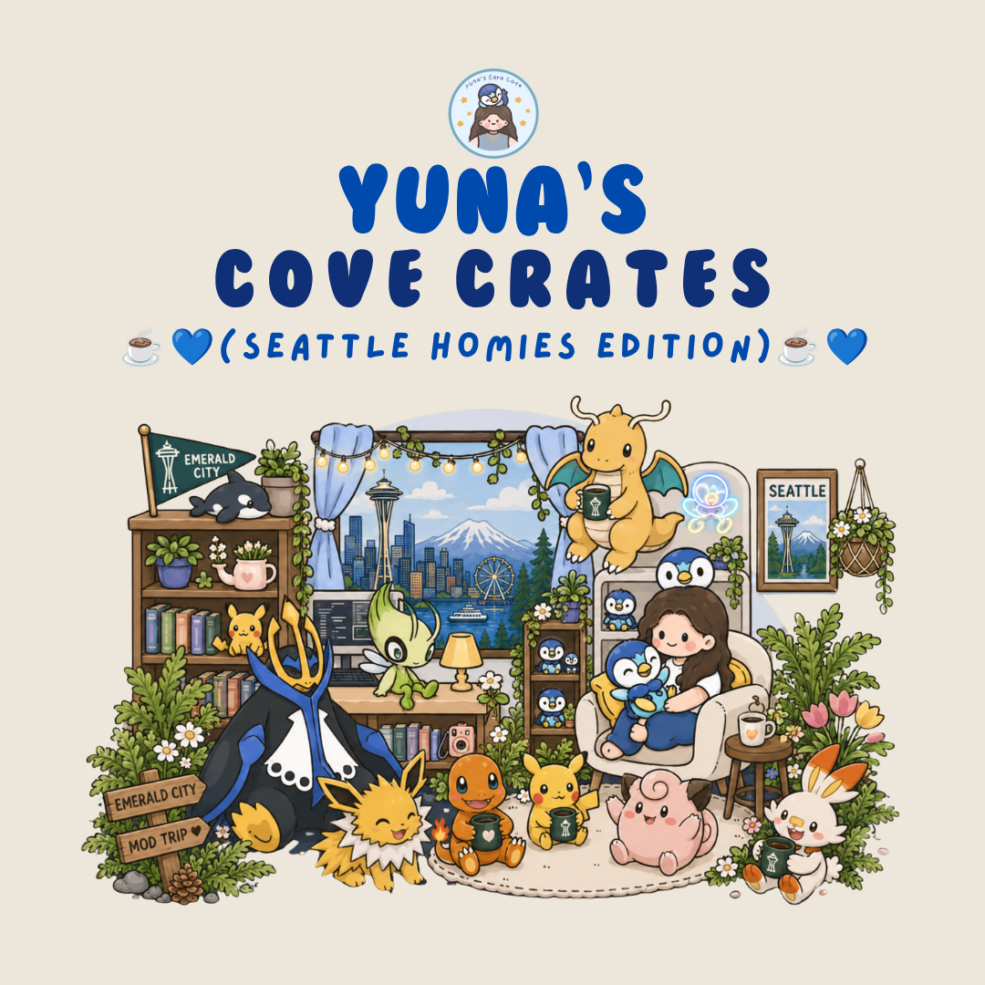 Yuna's Cove Crates: Seattle Homies Edition ☕️🌦️💙