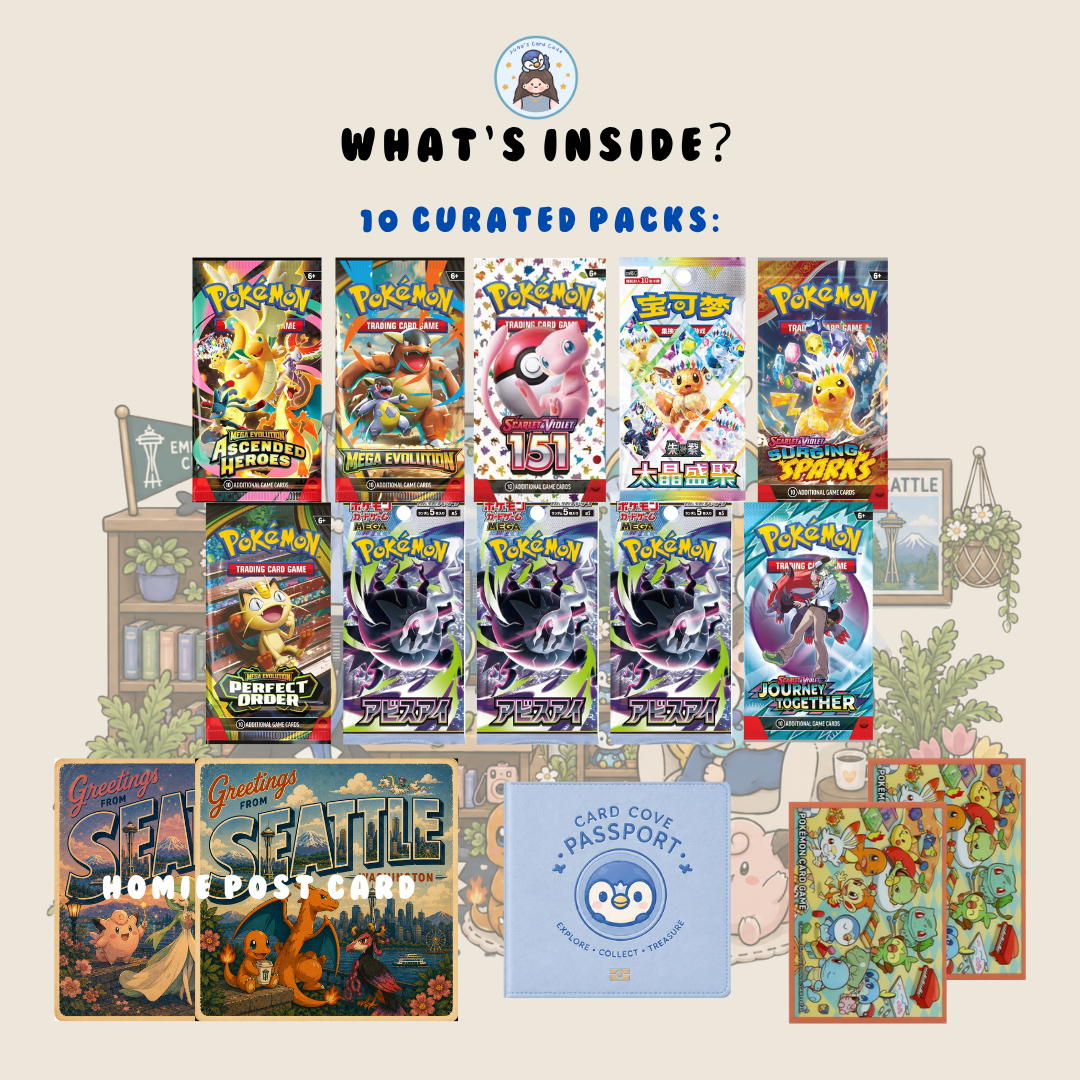 Yuna's Cove Crates: Seattle Homies Edition ☕️🌦️💙