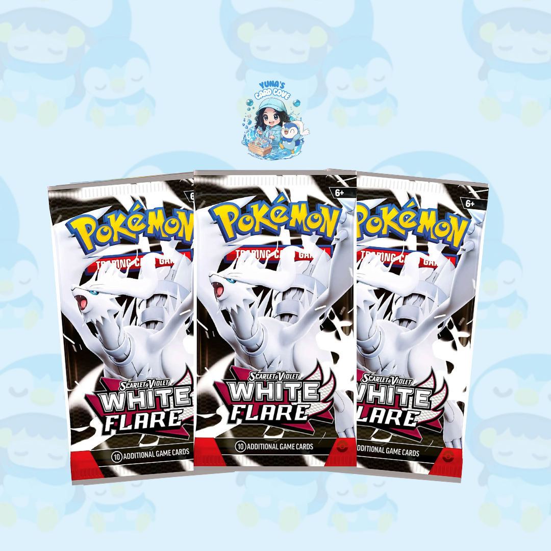 White Flare Booster Packs (English)