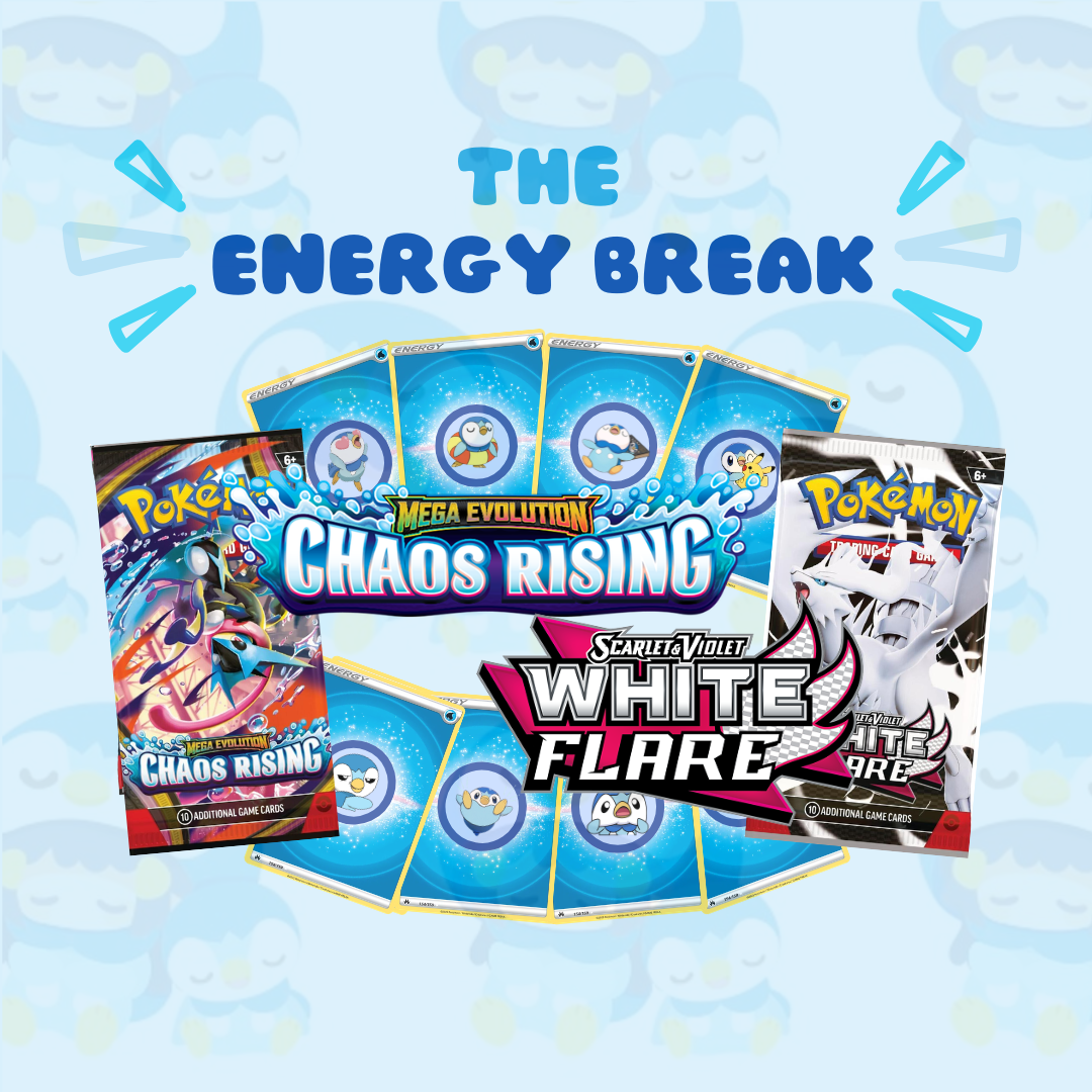 Energy Break: White Flare x Chaos Rising (90 Packs)