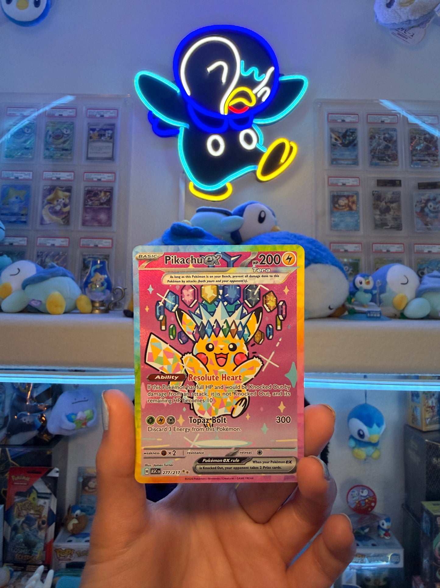 Pikachu ex SAR 277/193 | Ascended Heroes